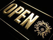 Pool Hall Billiards Open LED Light Sign - LED Gift Works