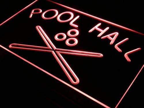 Pool Hall LED Light Sign - Way Up Gifts