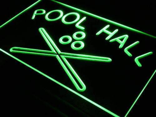 Pool Hall LED Light Sign - Way Up Gifts