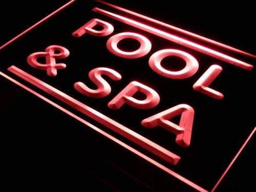 Pool Spa LED Light Sign - LED Gift Works