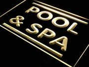 Pool Spa LED Light Sign - LED Gift Works