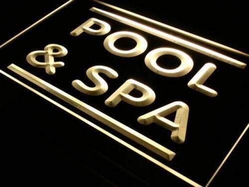 Pool Spa LED Light Sign - LED Gift Works