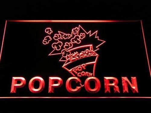 Popcorn LED Light Sign - LED Gift Works