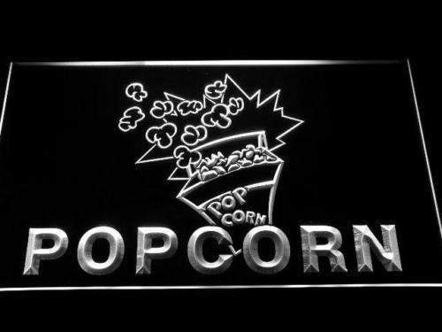 Popcorn LED Light Sign - LED Gift Works