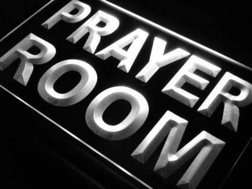 Prayer Room LED Light Sign - Way Up Gifts