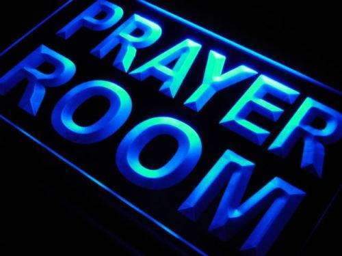 Prayer Room LED Light Sign - Way Up Gifts