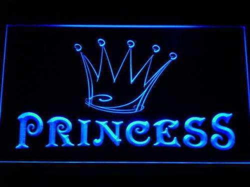 Princess Crown LED Light Sign - Way Up Gifts