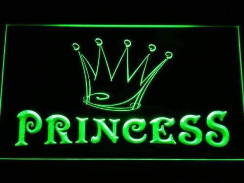 Princess Crown LED Light Sign - Way Up Gifts