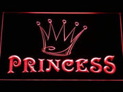 Princess Crown LED Light Sign - LED Gift Works