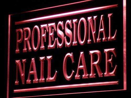 Professional Nail Care LED Light Sign - LED Gift Works