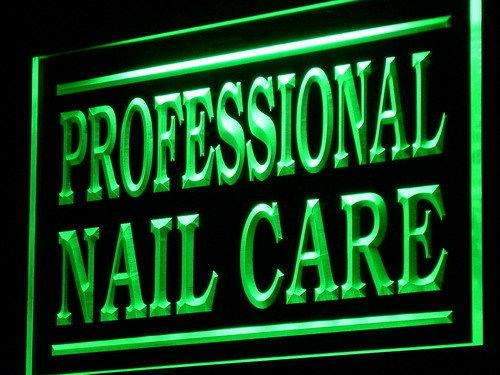 Professional Nail Care LED Light Sign - LED Gift Works