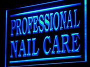 Professional Nail Care LED Light Sign - LED Gift Works