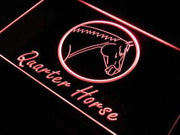 Quarter Horse LED Light Sign - LED Gift Works