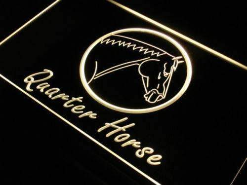Quarter Horse LED Light Sign - LED Gift Works