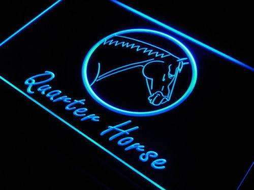 Quarter Horse LED Light Sign - LED Gift Works