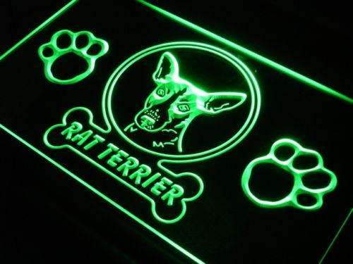 Rat Terrier LED Light Sign - LED Gift Works