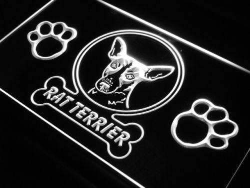 Rat Terrier LED Light Sign - Way Up Gifts