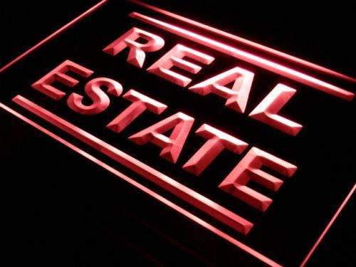 Real Estate LED Light Sign - LED Gift Works
