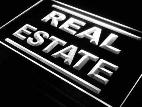Real Estate LED Light Sign - LED Gift Works