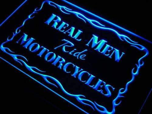 Real Men Ride Motorcycles LED Light Sign - Way Up Gifts