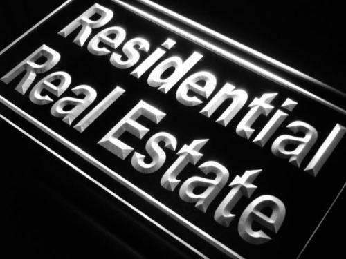 Residential Real Estate LED Light Sign - LED Gift Works