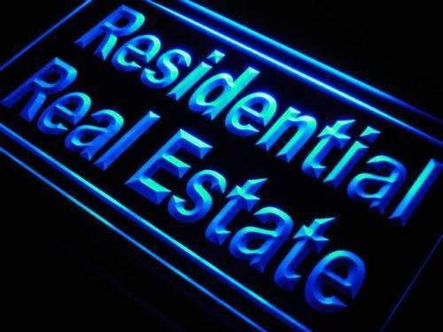 Residential Real Estate LED Light Sign - Way Up Gifts