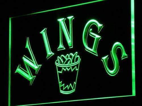Restaurant Bar Chicken Wings LED Light Sign - LED Gift Works