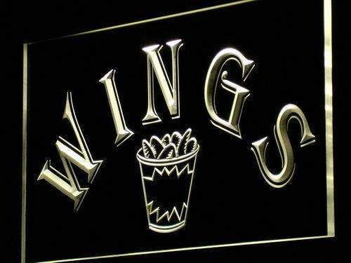 Restaurant Bar Chicken Wings LED Light Sign - Way Up Gifts