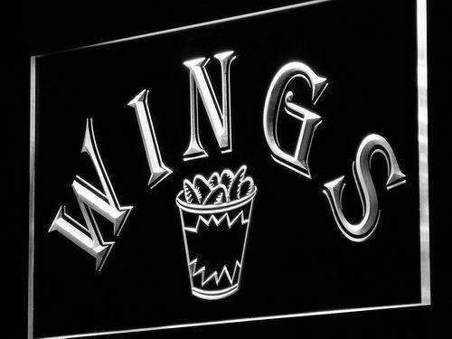 Restaurant Bar Chicken Wings LED Light Sign - Way Up Gifts