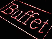 Restaurant Buffet LED Light Sign - LED Gift Works
