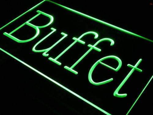 Restaurant Buffet LED Light Sign - LED Gift Works
