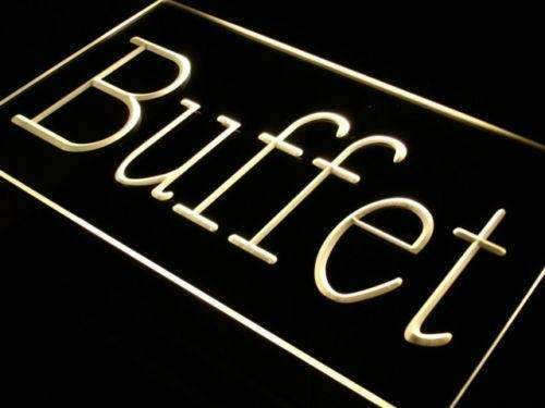 Restaurant Buffet LED Light Sign - LED Gift Works