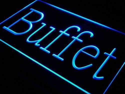 Restaurant Buffet LED Light Sign - LED Gift Works