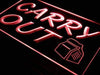 Restaurant Food Take Away Carry Out LED Light Sign - Way Up Gifts