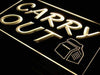 Restaurant Food Take Away Carry Out LED Light Sign - Way Up Gifts
