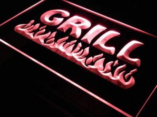 Restaurant Grill LED Light Sign - LED Gift Works