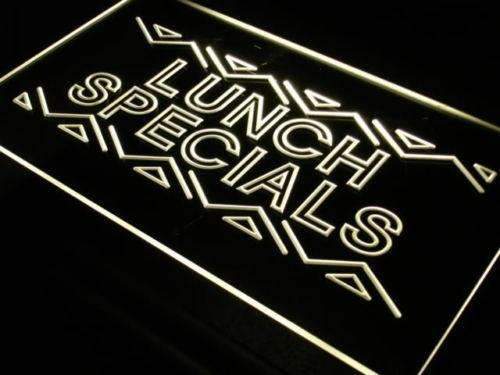 Restaurant Lunch Specials LED Light Sign - Way Up Gifts