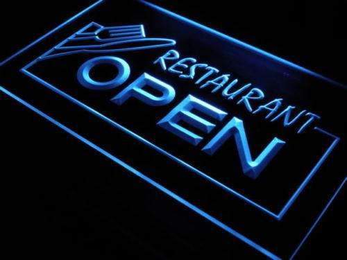 Restaurant Open LED Light Sign - LED Gift Works