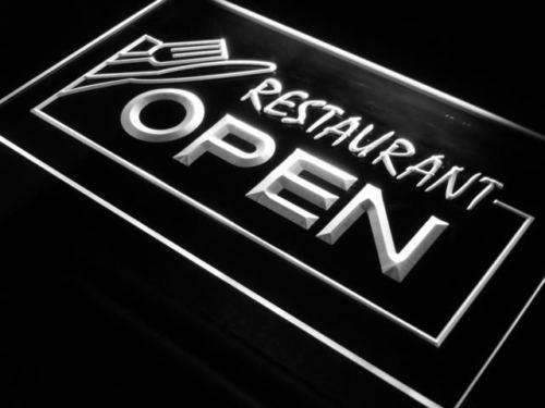 Restaurant Open LED Light Sign - LED Gift Works