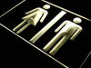 Restrooms Display LED Light Sign - Way Up Gifts