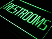 Restrooms LED Light Sign - LED Gift Works