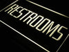 Restrooms LED Light Sign - Way Up Gifts