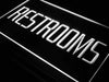 Restrooms LED Light Sign - Way Up Gifts