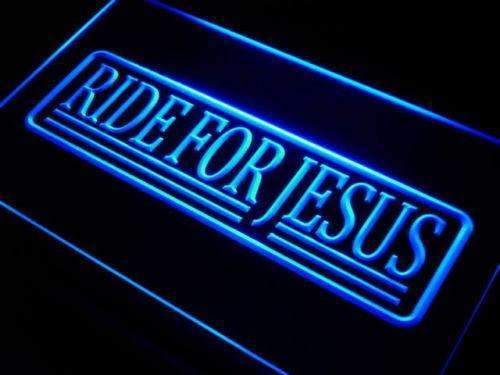 Ride for Jesus LED Light Sign - LED Gift Works
