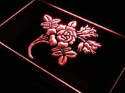 Rose Flower LED Light Sign - LED Gift Works