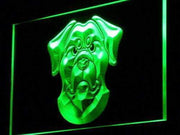 Rottweiler Head LED Light Sign - LED Gift Works