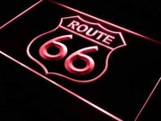 Route 66 LED Light Sign - LED Gift Works