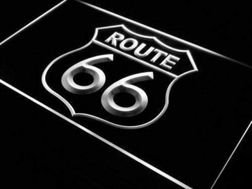 Route 66 LED Light Sign - LED Gift Works