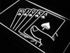 Royal Flush Poker LED Light Sign - Way Up Gifts
