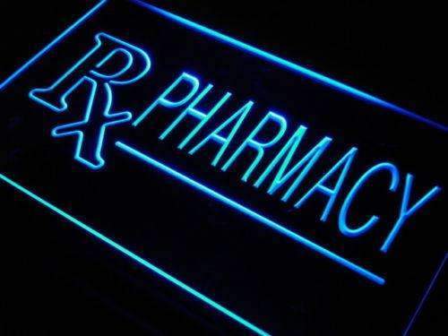 Rx Pharmacy LED Light Sign - LED Gift Works
